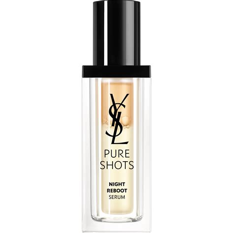 ysl pure shots night reset serum|pure shots light up serum.